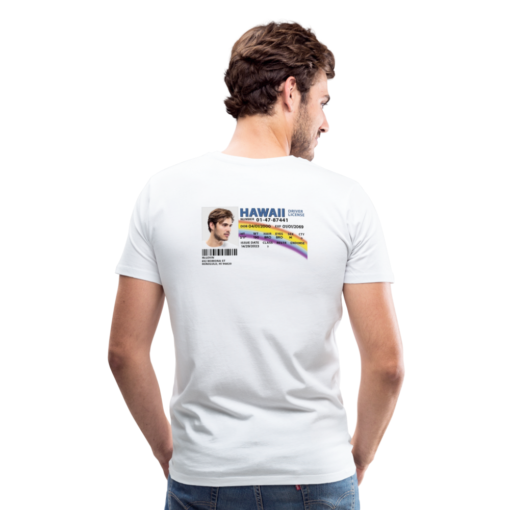 Men's Premium T-Shirt - white