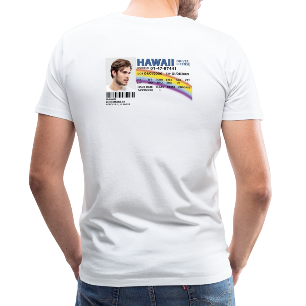 Men's Premium T-Shirt - white