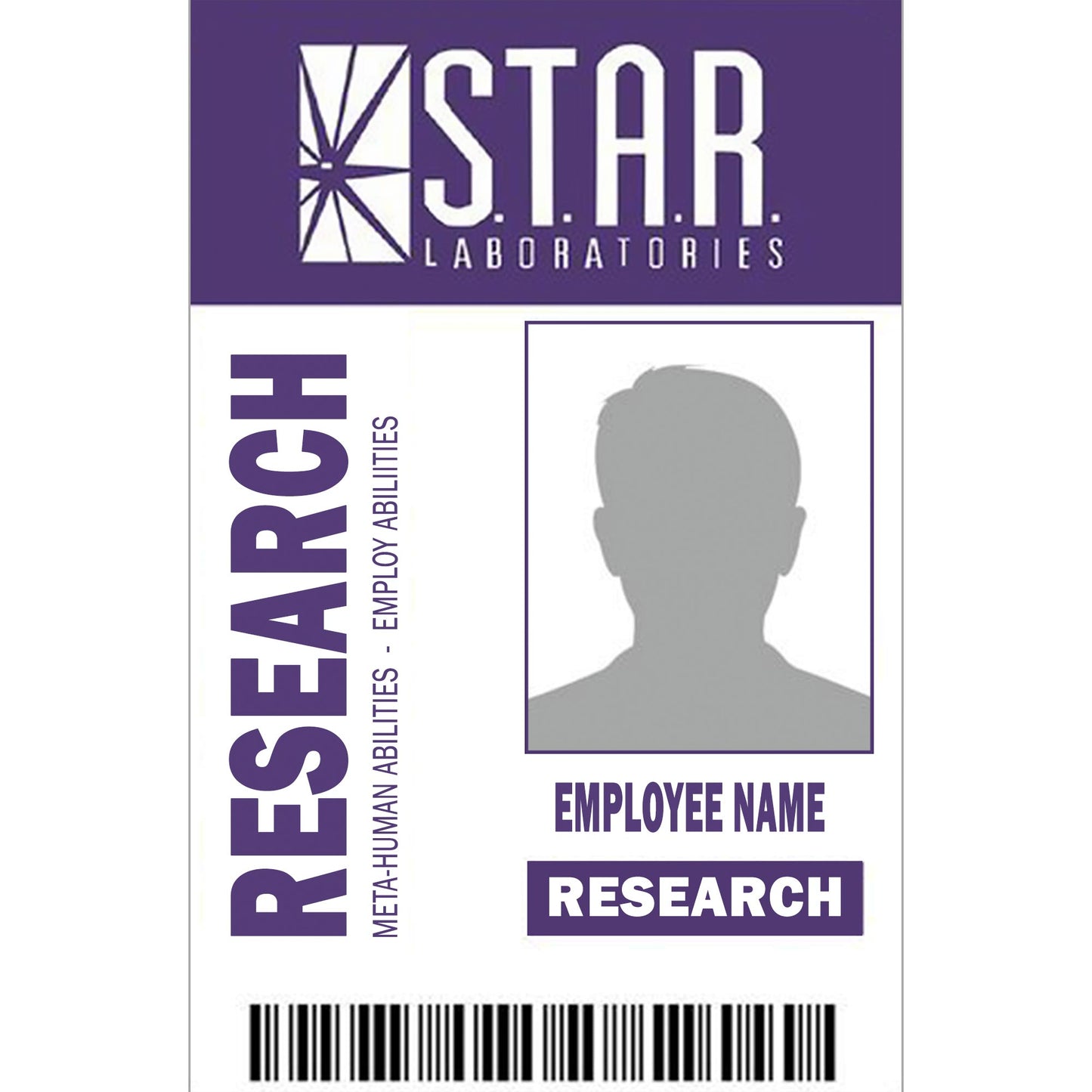 S.T.A.R. Labs Employee ID Badge