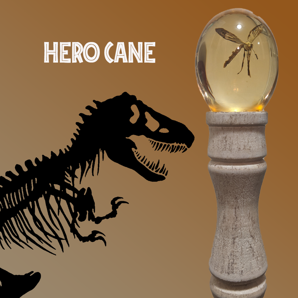 Jurassic Park - John Hammond Hero Cane Replica